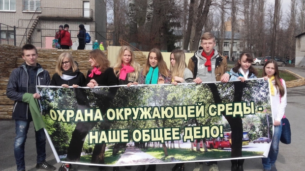 22 марта 2017 года учащиеся школы приняли участие в открытии Всероссийских Дней защиты от экологической опасности – 2017